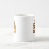 Mug Ceci Saison Citrouille Leaf Latte Automne Aesthéti (Centre)