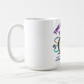 Mug Cécité temporelle neurodivergente - Drôle et sarca (Gauche)