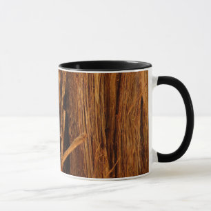 Mug Cèdre texturé en écorce de bois