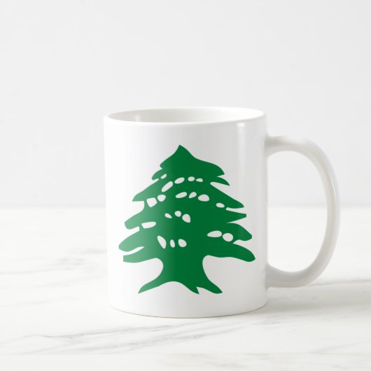 Mug Cèdre vert du Liban (Droite)