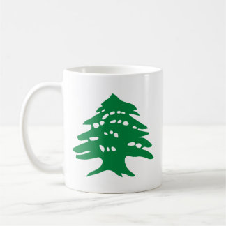 Mug Cèdre vert Liban "à gauche"