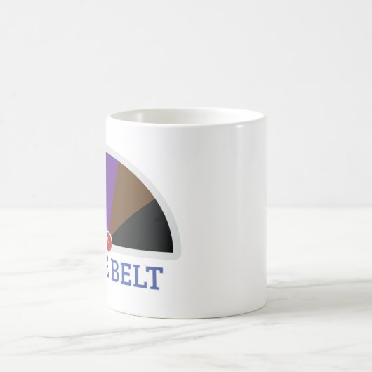 Mug Ceinture bleue Jiu Jitsu (Centre)