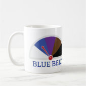 Mug Ceinture bleue Jiu Jitsu (Gauche)