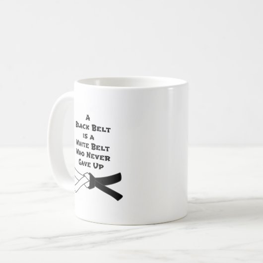 Mug Ceinture noire (Devant gauche)