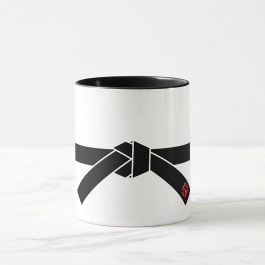 Mug Ceinture noire, 黒帯 d'arts martiaux, 武道 (Centre)