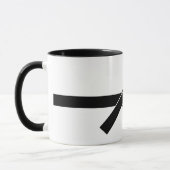 Mug Ceinture noire, 黒帯 d'arts martiaux, 武道 (Gauche)
