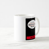 Mug Ceinture noire BJJ Qualité authentique depuis 1925 (Devant droit)