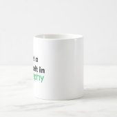 Mug Ceinture noire de géographie (Centre)