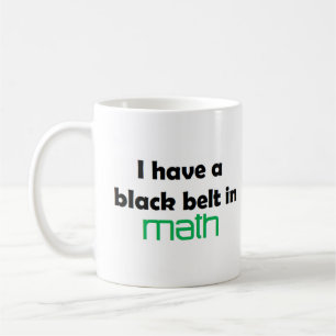 Mug Ceinture noire de maths