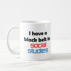 Mug Ceinture noire d'études sociales