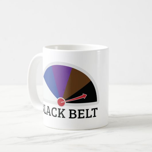 Mug Ceinture noire Jiu Jitsu (Devant gauche)