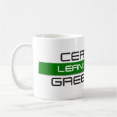 Mug Ceinture verte certifiée Lean Six Sigma (Gauche)