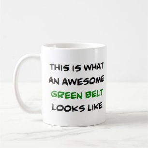 Mug ceinture verte géniale