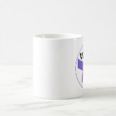 Mug Ceinture violette des arts martiaux (Centre)