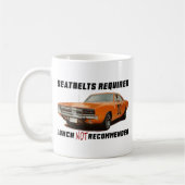 Mug Ceintures de sécurité requises pour le chargeur (Gauche)