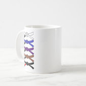 Mug Ceintures Jiu Jitsu (Devant gauche)