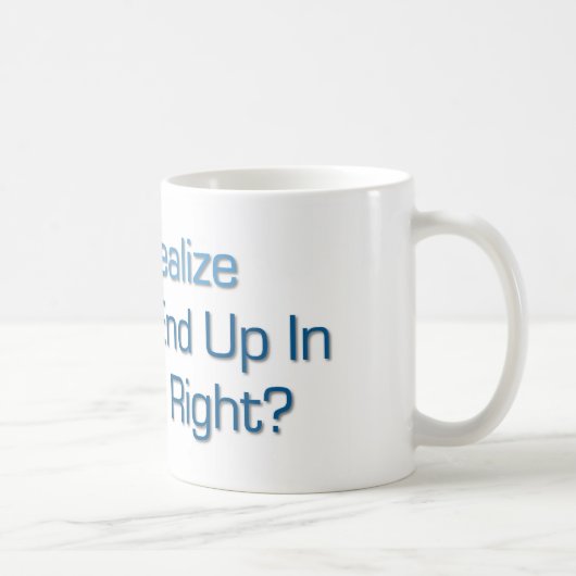 Mug Cela finira dans mon Blog (Droite)