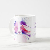 Mug Cela ne compte que si vous avez un chien (Devant gauche)