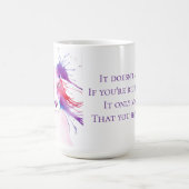 Mug Cela ne compte que si vous avez un chien (Centre)