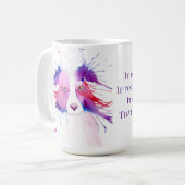 Mug Cela ne compte que si vous avez un chien (Devant gauche)