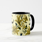 Mug Celadine, vintage William Morris, (Devant droit)