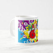 Mug célébrant 60 ans de jeune (Devant gauche)