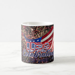 mug célébrant les 250 étoiles et bandes des États-