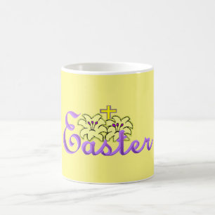 Mug célébrant Pâques florale