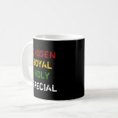 Mug CELEBRATE BHM BLACK HISTORY MONTH Bible Christian (Devant gauche)