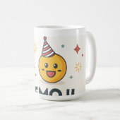 Mug Celebrate Emoji Day Express Yourself with Every (Devant droit)