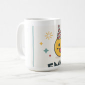 Mug Celebrate Emoji Day Express Yourself with Every (Devant gauche)