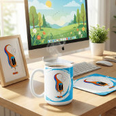 Mug Celebrate Every Day Colorful Cartoon