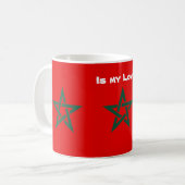 Mug Celebrate Morocco Abroad With Flag (Devant gauche)