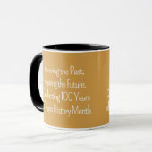 Mug Celebrating 100 Years Custom Typography (Devant gauche)
