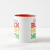 Mug Celebrating Black History Month Typography (Centre)