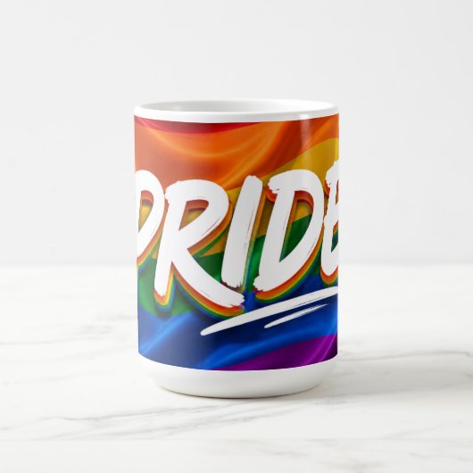 Mug Célébration arc-en-ciel de la fierté (Centre)