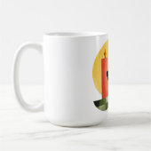 Mug Célébration d'anniversaire abstraite (Gauche)
