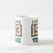 Mug Célébration d'anniversaire de l'année de naissance (Centre)