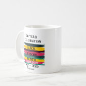 Mug célébration de 100 ans du mois de l'histoire des N (Devant gauche)