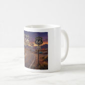 Mug Célébration de 100 ans : Route 66 (Devant droit)