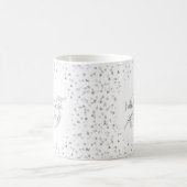 Mug Célébration de 25 ans de mariage Confetti coeurs e (Centre)