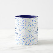 Mug Célébration de 45 ans et 65 ans de mariage avec co (Centre)