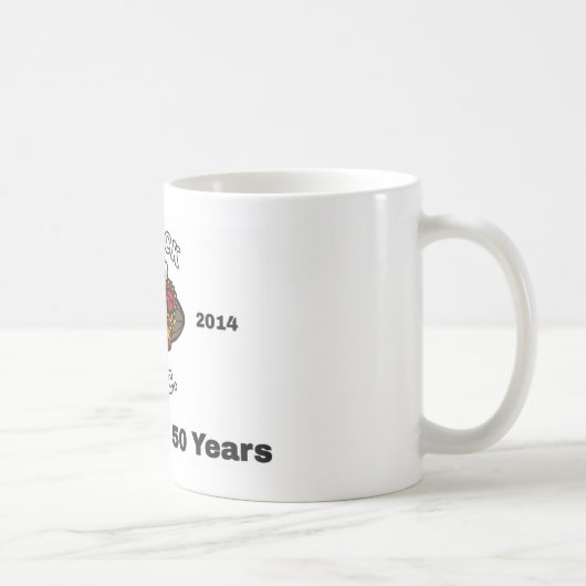 Mug Célébration de 50 ans (Droite)