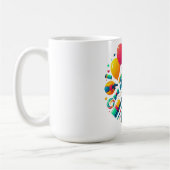Mug Célébration de ballon pour la fête des pères (Gauche)