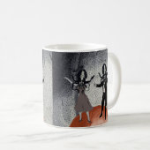 Mug Célébration de danse d'aliens (Devant droit)