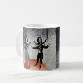 Mug Célébration de danse d'aliens (Devant gauche)