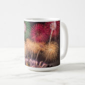 Mug Célébration de feux d'artifice (Devant droit)