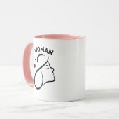 Mug célébration de la journée internationale de la fem (Devant gauche)