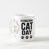 Mug célébration de la journée internationale du chat (Devant gauche)