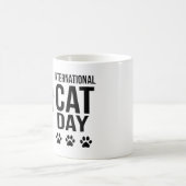 Mug célébration de la journée internationale du chat (Centre)